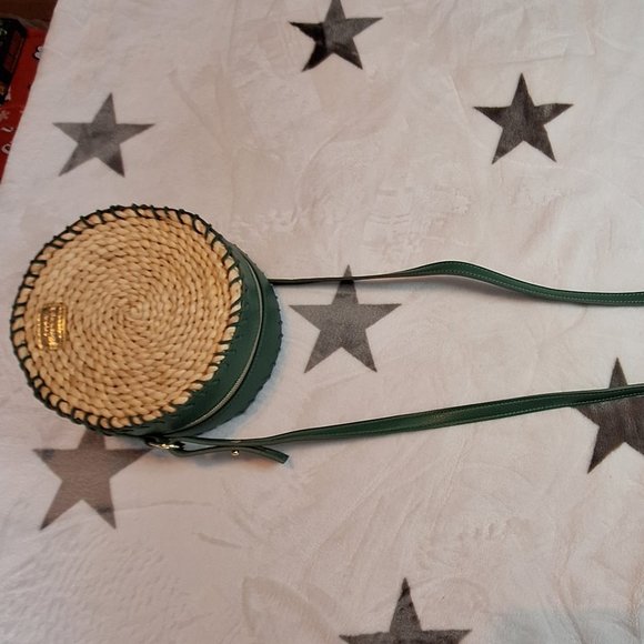 Bath & Body Works ROUND WOVEN Beachy Boho‎ CROSSBODY Cosmetic Bag MAKEUP - Picture 6 of 12